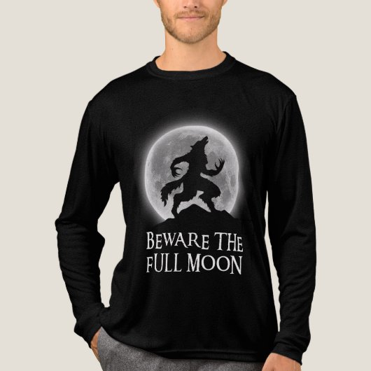 T-shirt En Tri-matière Beware The Full Moon (Recto)