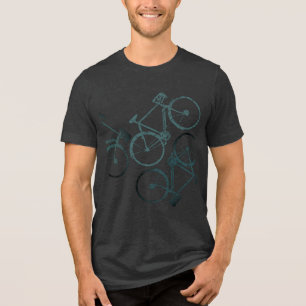 T-shirt En Tri-matière Bicyclettes Graphiques Vélo Cool Inspiré