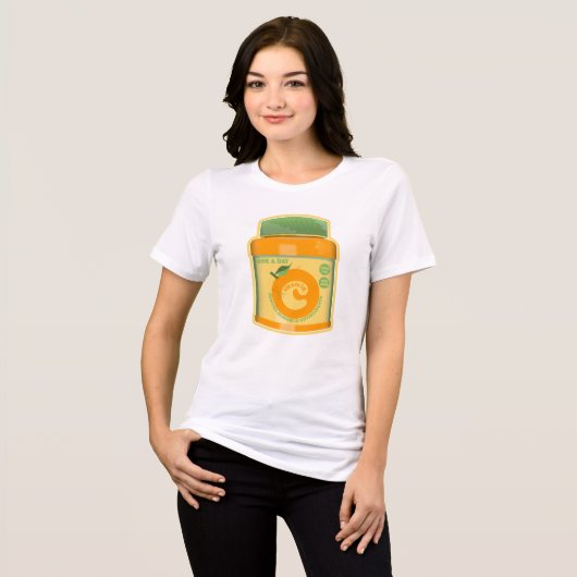 T-shirt En Tri-matière Bien-être vitamine C (Recto plein)