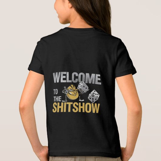 T-shirt En Tri-matière Bienvenue dans le ShitShow (Verso)