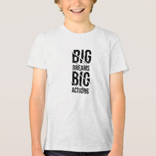 T-shirt En Tri-matière Big Dream Big Action