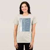 T-shirt En Tri-matière Birch Trees Bird (Recto plein)