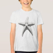 T-shirt En Tri-matière Black and White Starfish (Recto)