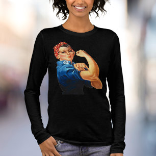 T-shirt En Tri-matière Black Rosie la chemise Riveter