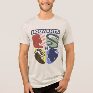 T-shirt En Tri-matière Blason timbré vintage HOGWARTS™