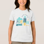 T-shirt En Tri-matière Blast Off Graduated Pre-K Class 2022 Rocket Ship (Recto)