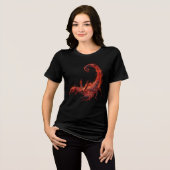T-shirt En Tri-matière Blazing Scorpion Mythical Creature Fantasy Art (Recto plein)