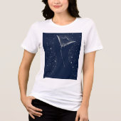 T-shirt En Tri-matière bleu (Recto)