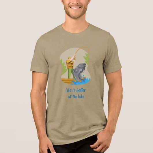 T-shirt En Tri-matière Bliss Lake Life (Recto)