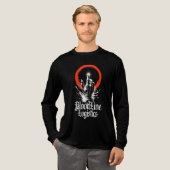 T-shirt En Tri-matière BloodLine Logistique - Gothique Chrome Main Art (Recto complet)