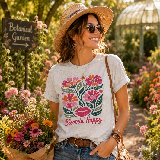 T-shirt En Tri-matière Bloomin' Happy
