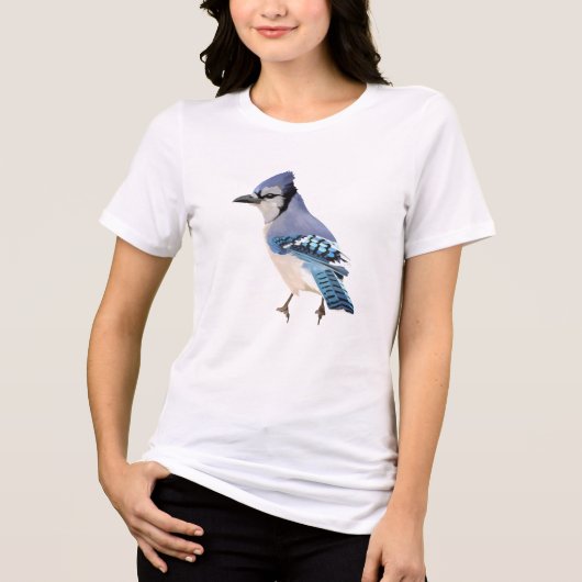 T-shirt En Tri-matière Blue Jay Bird (Recto)