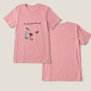 T-shirt En Tri-matière Blush Pink Joy se lève de l'âme