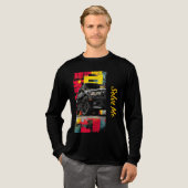 T-SHIRT EN TRI-MATIÈRE BMWE46 (Recto complet)