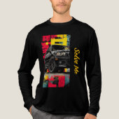 T-SHIRT EN TRI-MATIÈRE BMWE46 (Recto)