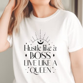 T-shirt En Tri-matière Boho Entrepreneuse Comme une Reine de Vie