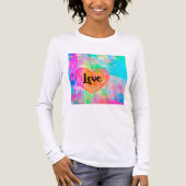 T-shirt En Tri-matière Boho Heart Love (Recto)