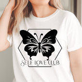 T-shirt En Tri-matière Boho Self Love Club Butterfly Empowing
