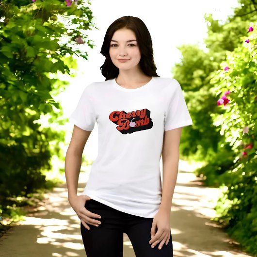 T-shirt En Tri-matière Bombe cerise