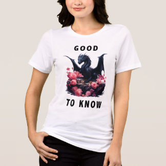 T-shirt En Tri-matière Bon À Connaître Chemise Dragon