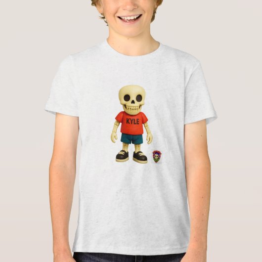 T-shirt En Tri-matière Bones Academy Kyle (Recto)
