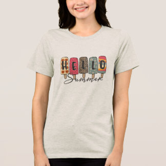 T-shirt En Tri-matière Bonjour été