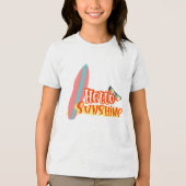 T-shirt En Tri-matière Bonjour Sunshine Summer Vibes Tee (Recto)