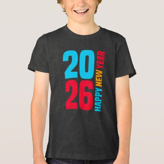 T-shirt En Tri-matière Bonne année 2026-34568 (Recto)