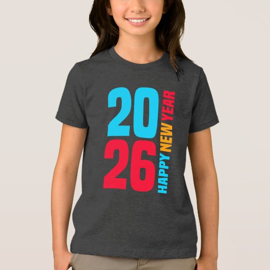 T-shirt En Tri-matière Bonne année 2026-34568 (Recto)