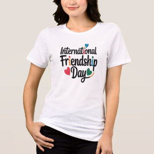 T-shirt En Tri-matière Bonne Journée internationale de l'amitié