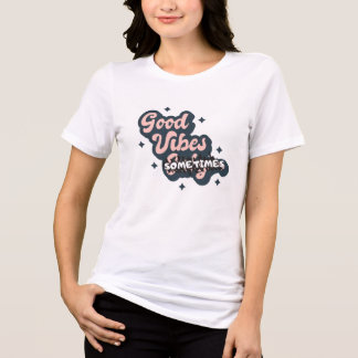 T-shirt En Tri-matière Bonne Vibration Parfois