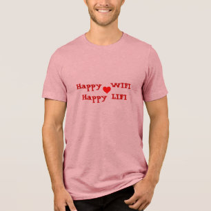 T-shirt En Tri-matière Bonne WIFI Happy LIFI