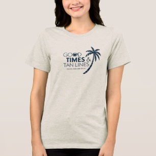 T-shirt En Tri-matière Bonnes périodes & Lignes de bronzage, Souvenirs cr