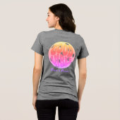 T-shirt En Tri-matière bonnes vibes/paix du pickle (Verso intégral)