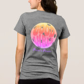 T-shirt En Tri-matière bonnes vibes/paix du pickle (Verso)