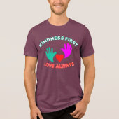 T-shirt En Tri-matière Bonté D'Abord, Amour Toujours (Recto)