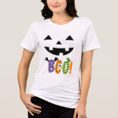 T-shirt En Tri-matière boo halloween beau (Recto)