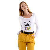 T-shirt En Tri-matière boo halloween beau