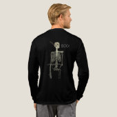 T-shirt En Tri-matière Boo Homme-Long T-Shirt Design. (Verso complet)