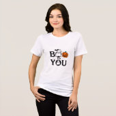 T-shirt En Tri-matière Boo To You Funny Halloween Chemises femmes (Recto plein)