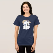 T-shirt En Tri-matière Bookish & Beachy Summerween Ghost T-Shirt (Recto plein)