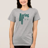 T-shirt En Tri-matière Boring (Recto)