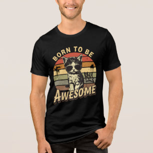 T-shirt En Tri-matière Born to Be Awesome