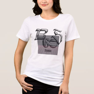 T-shirt En Tri-matière 🔥 BOSS 3D Graphic Bold & Stylish femmes