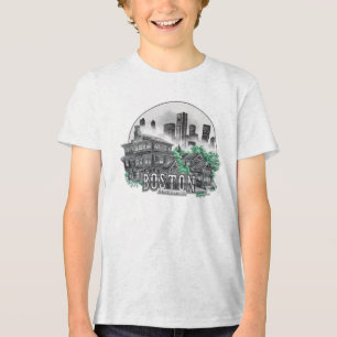 T-shirt En Tri-matière Boston City Massachusetts USA