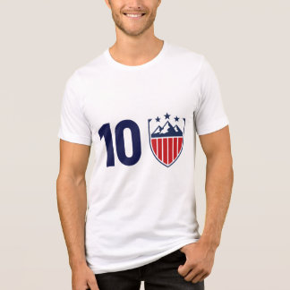 T-shirt En Tri-matière Bouclier Athlétique Minimaliste et Graphique Numér