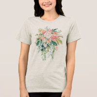 Bouquet de fleurs rose et blanche