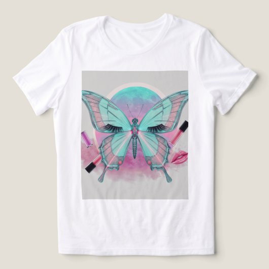 T-shirt En Tri-matière Bouteille étincelante Beauté Tee 🦋 ✨ (Design Recto)