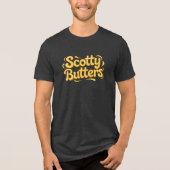 T-shirt En Tri-matière Boutons Scotty Signature Drip (Recto)