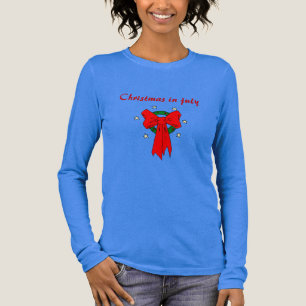 T-shirt En Tri-matière Bow rouge -
